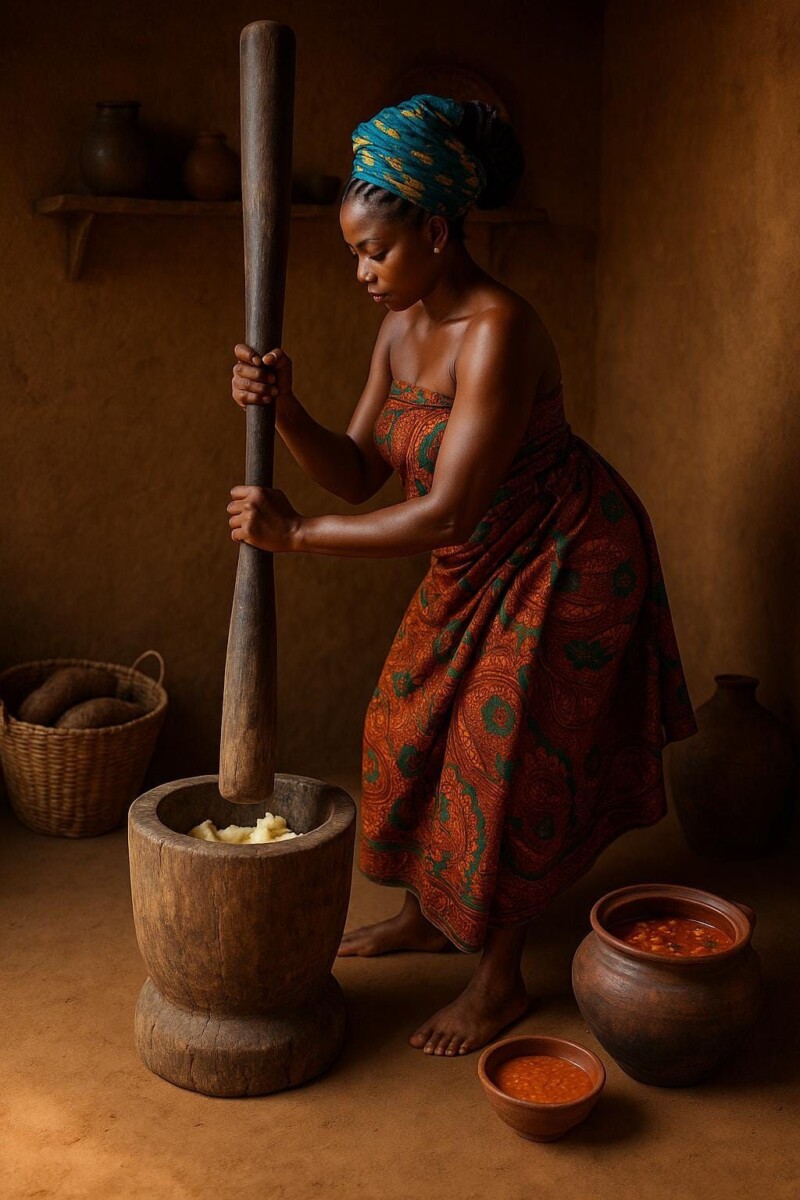 Pilon et mortier design cuisine