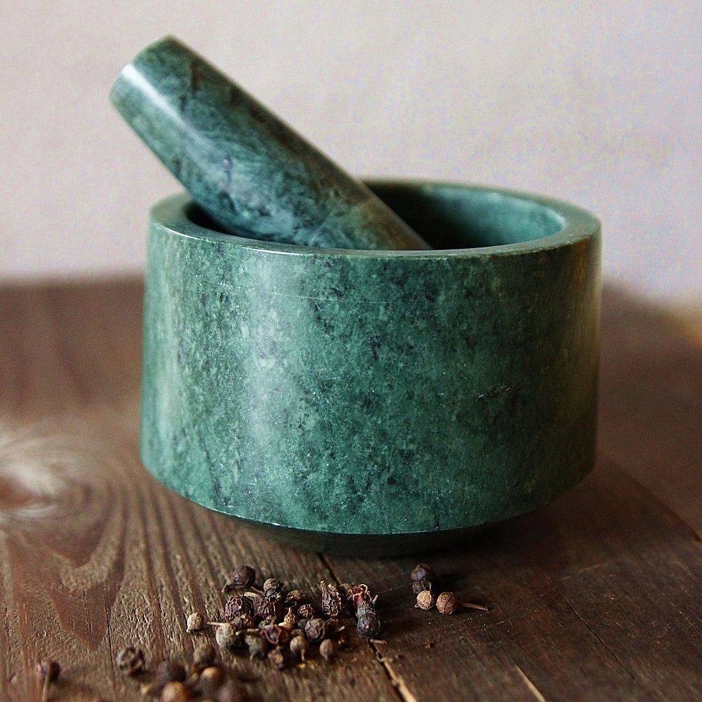 Mortier bois outils cuisine