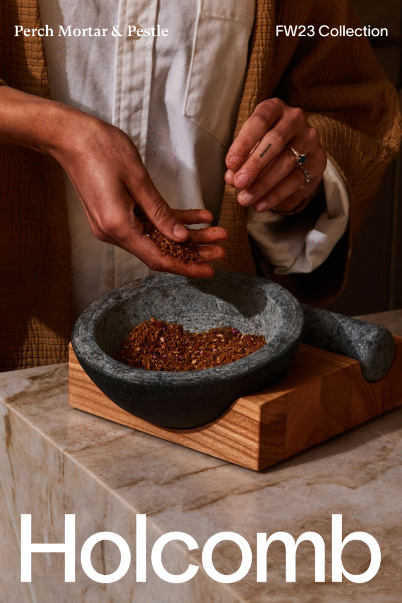 Mortier bois outils cuisine