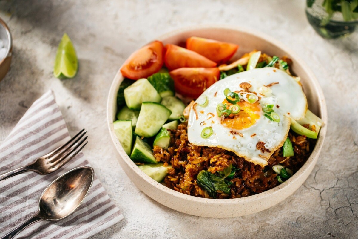 Nasi goreng recette photo studio