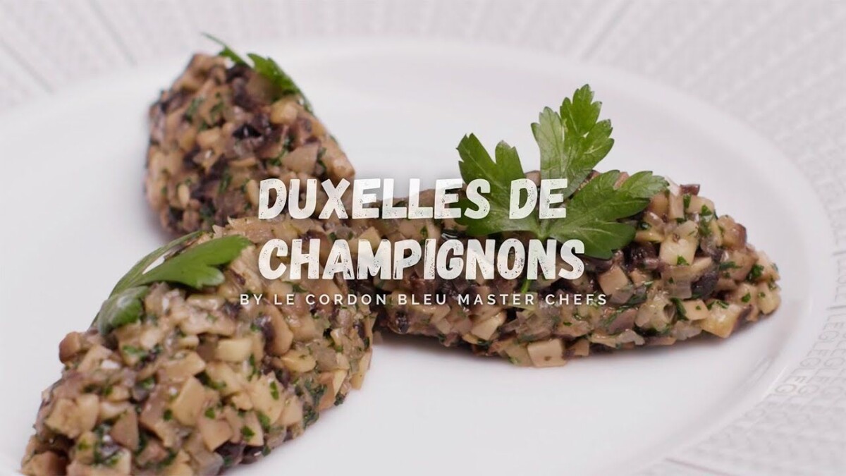 Duxelles de champignons gourmande