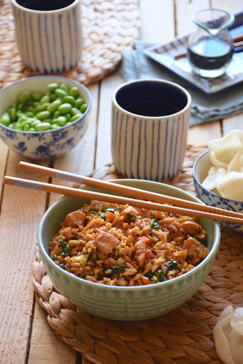 Nasi goreng recette photo studio