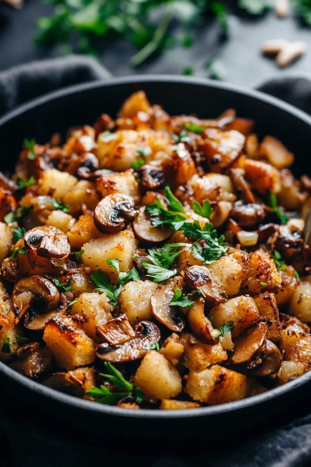 Champignons sautés accompagnement