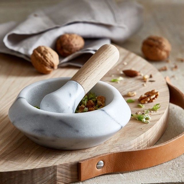 Pilon et mortier design cuisine