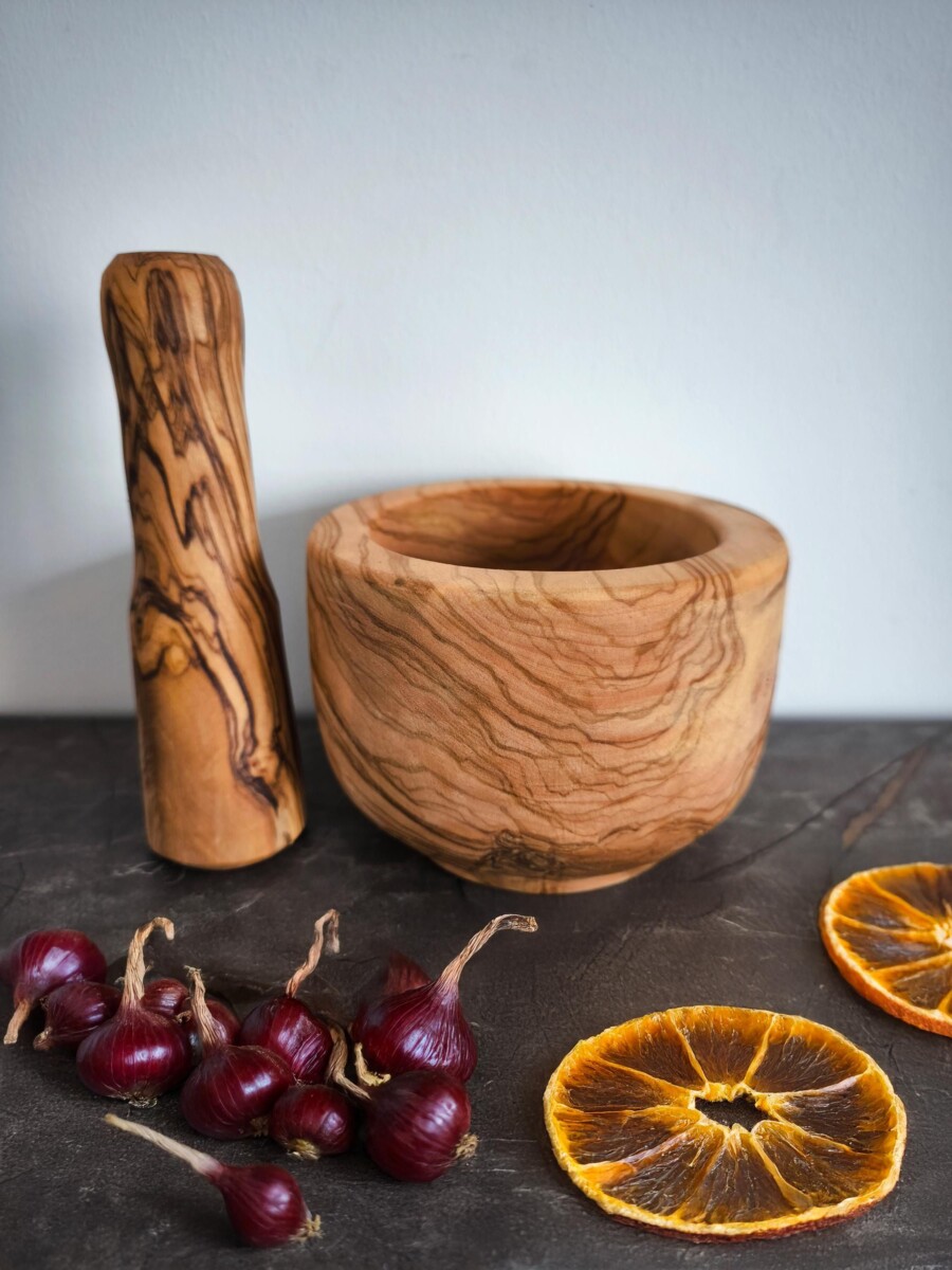 Pilon et mortier design cuisine