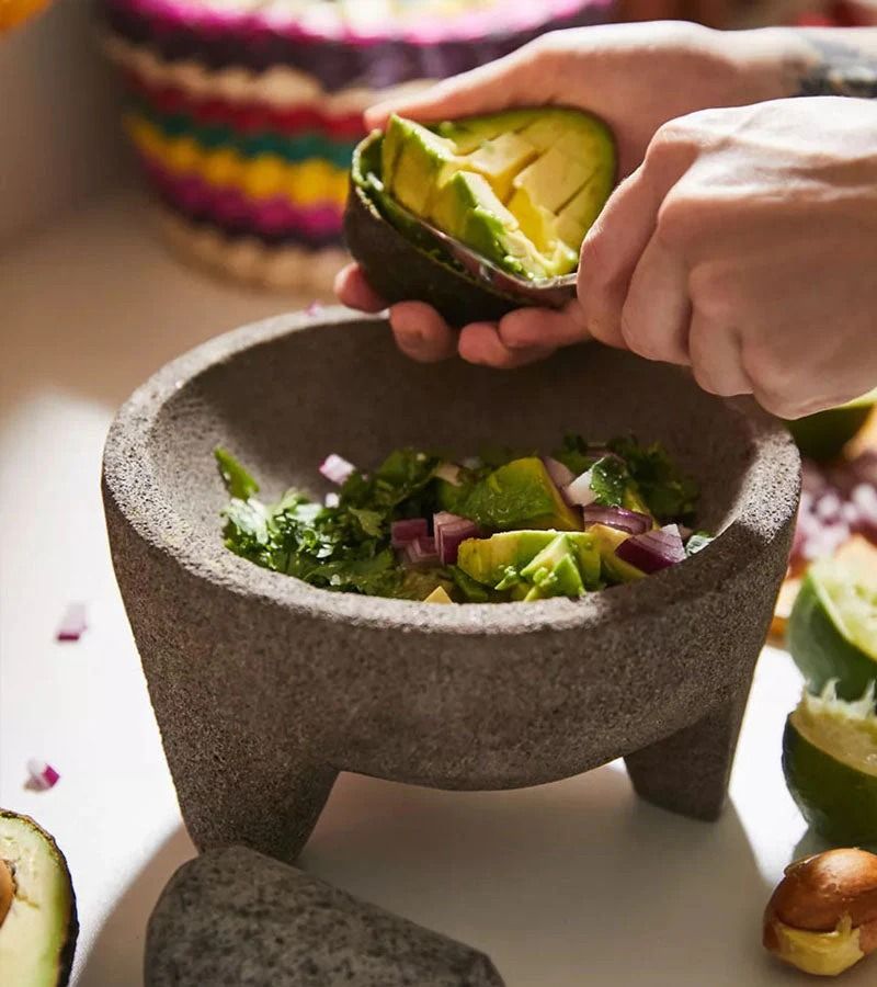 Mortier bois outils cuisine