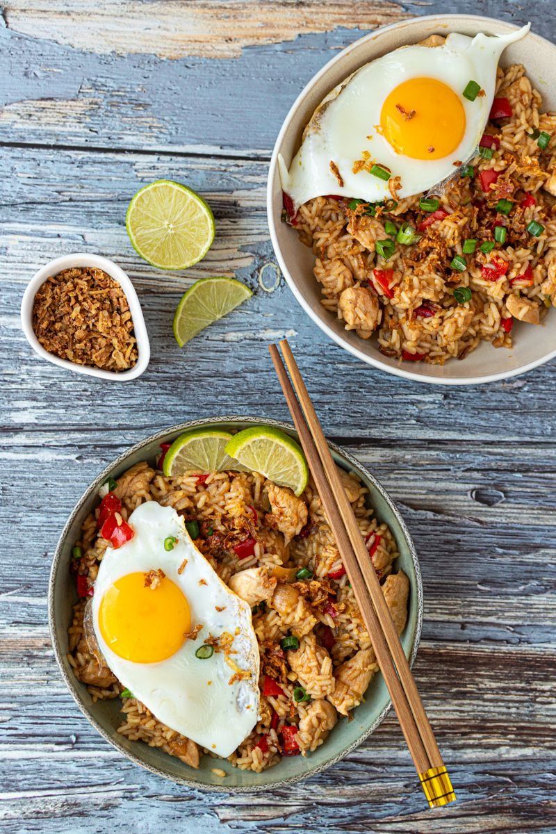 Cuisine exotique colorée