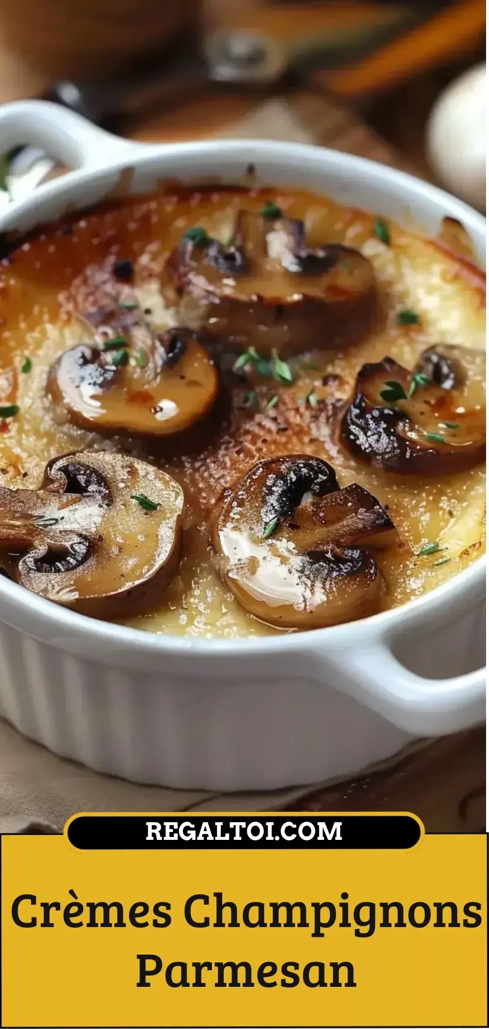 Duxelles de champignons gourmande