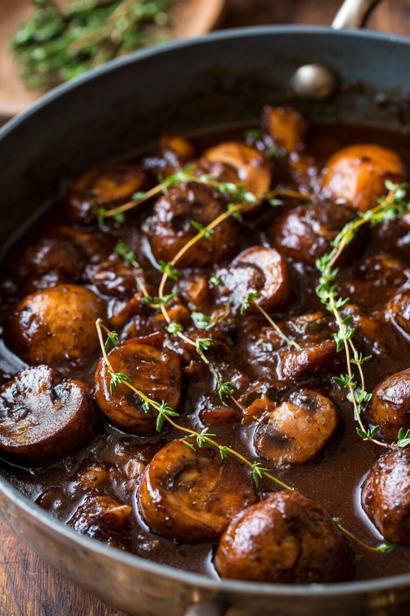 Champignons sautés accompagnement