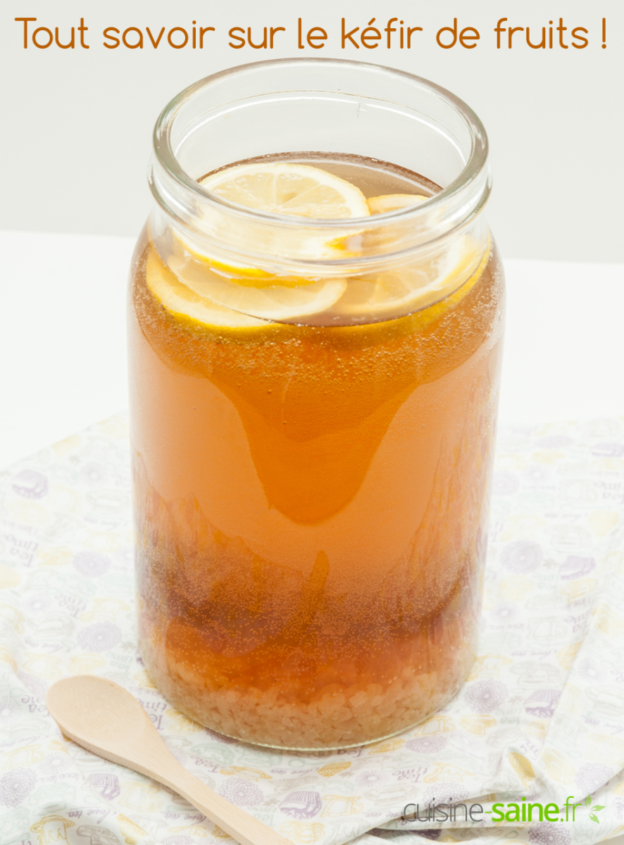Kéfir de fruits maison