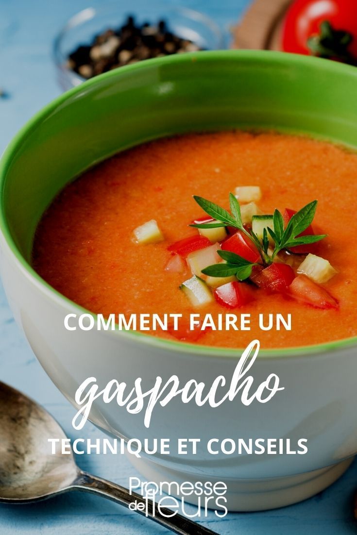 Gaspacho andalou frais