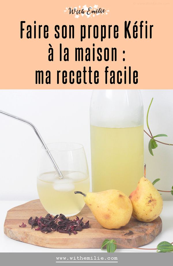Kéfir de fruits maison