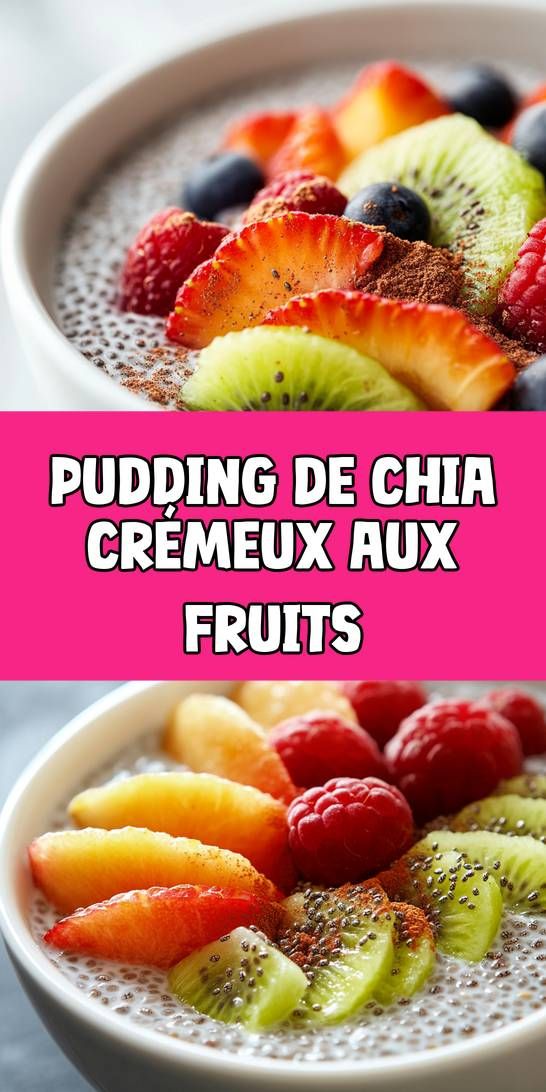 Pudding de chia baies