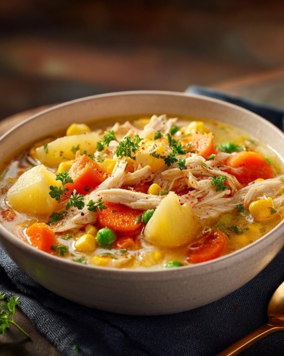 Bol de soupe repas complet