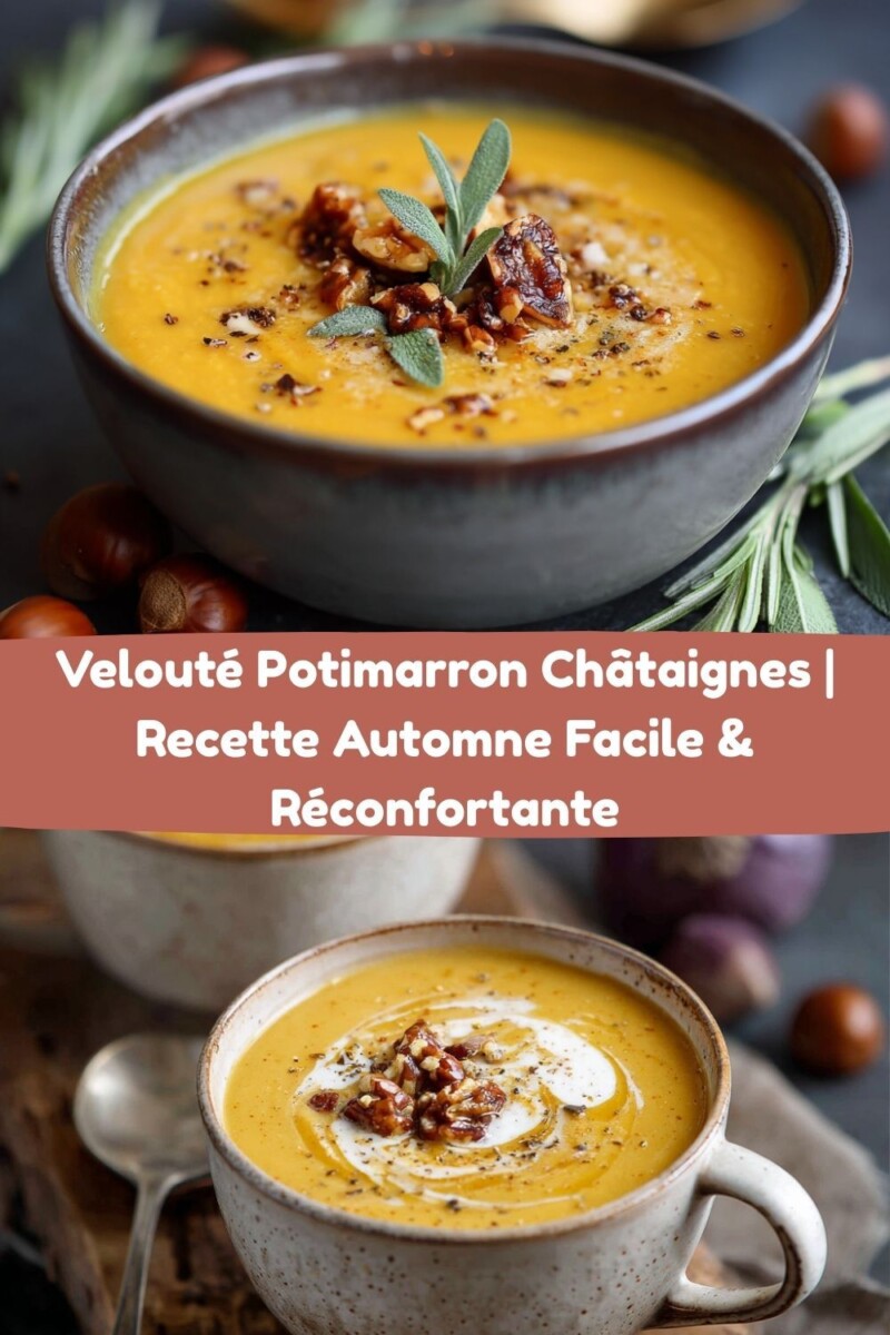 Velouté de potiron automne