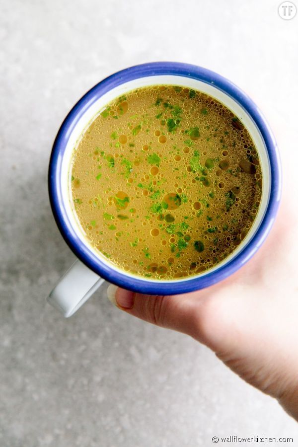 Bouillon de légumes maison