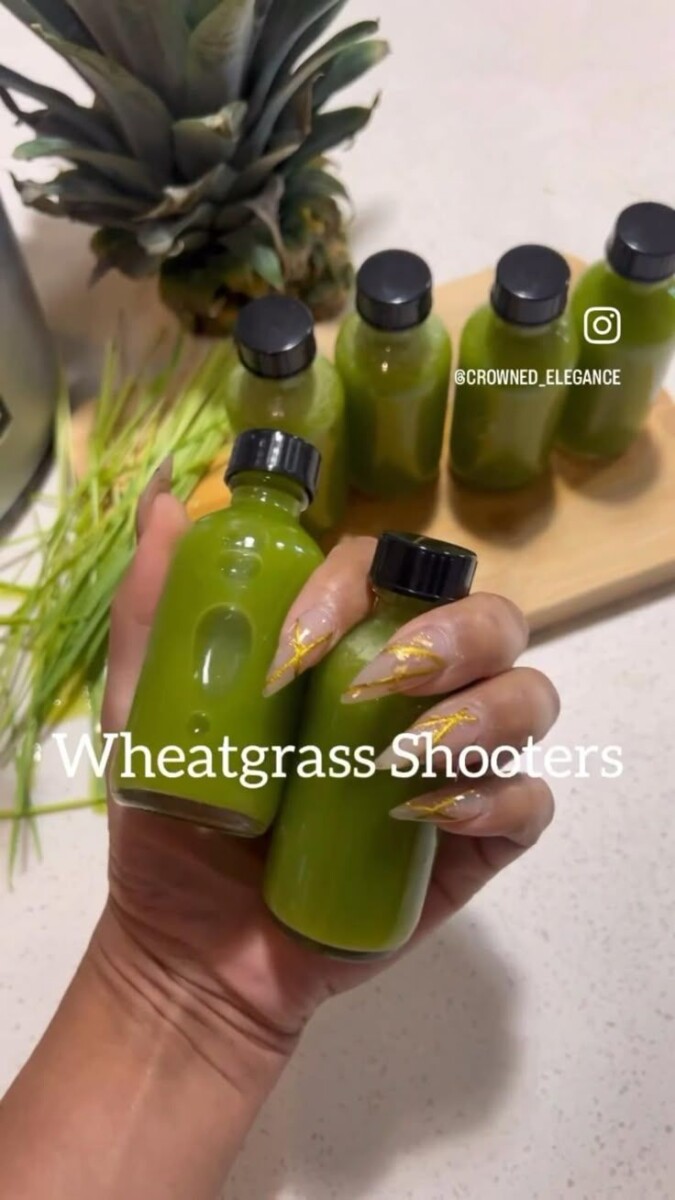Jus herbe de blé shot