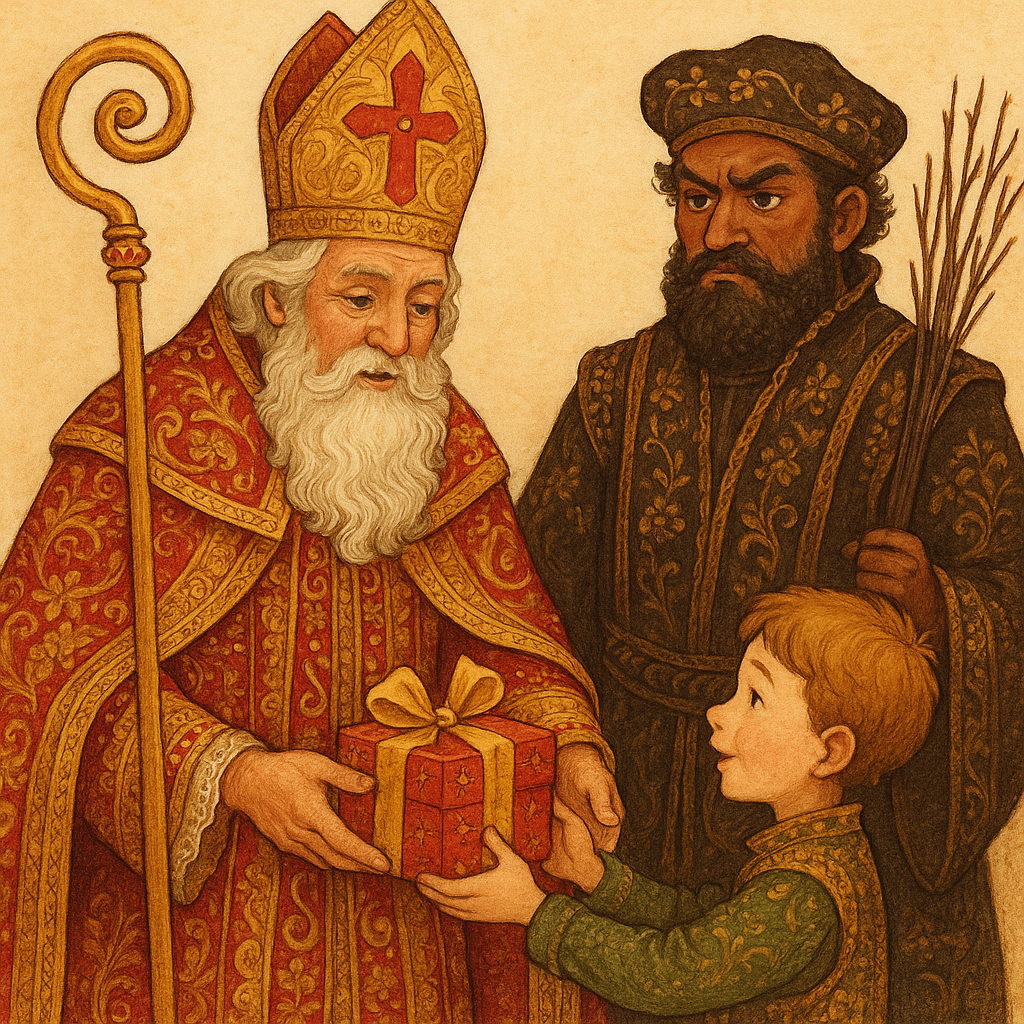 Illustration Saint Nicolas légende