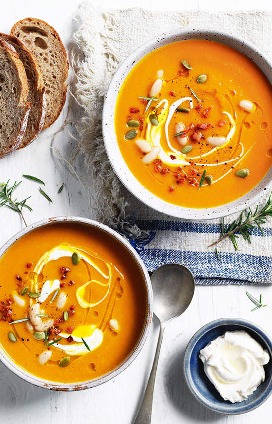 Velouté de potiron automne