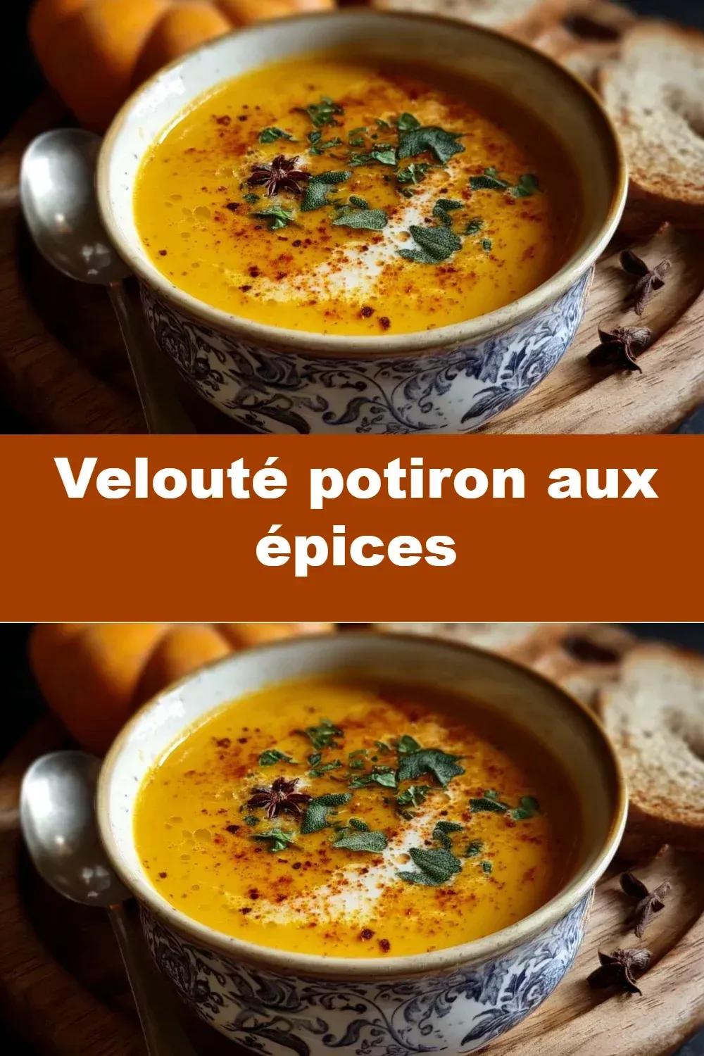 Velouté de potiron automne