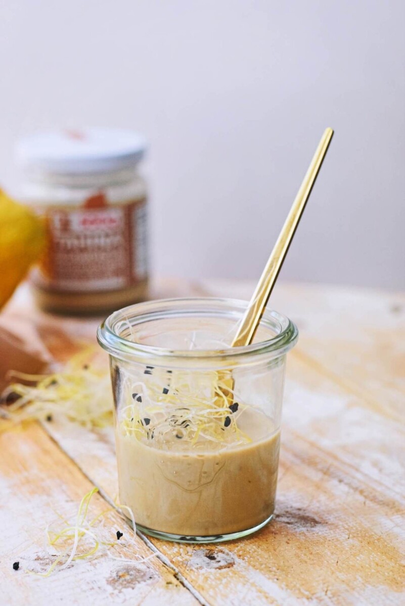 Vinaigrette tahini maison