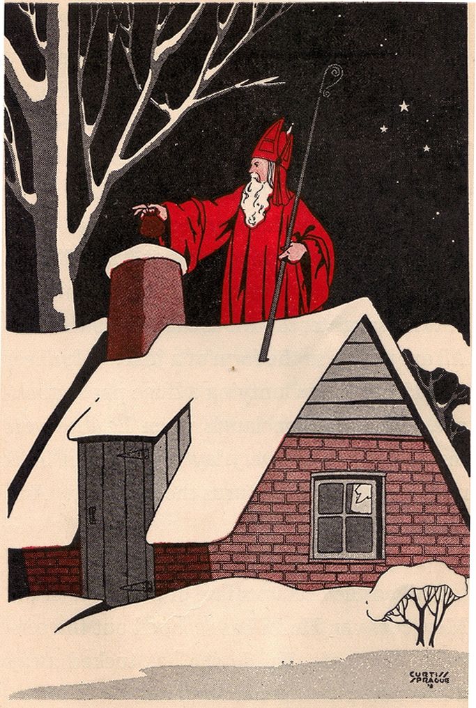 Illustration Saint Nicolas légende