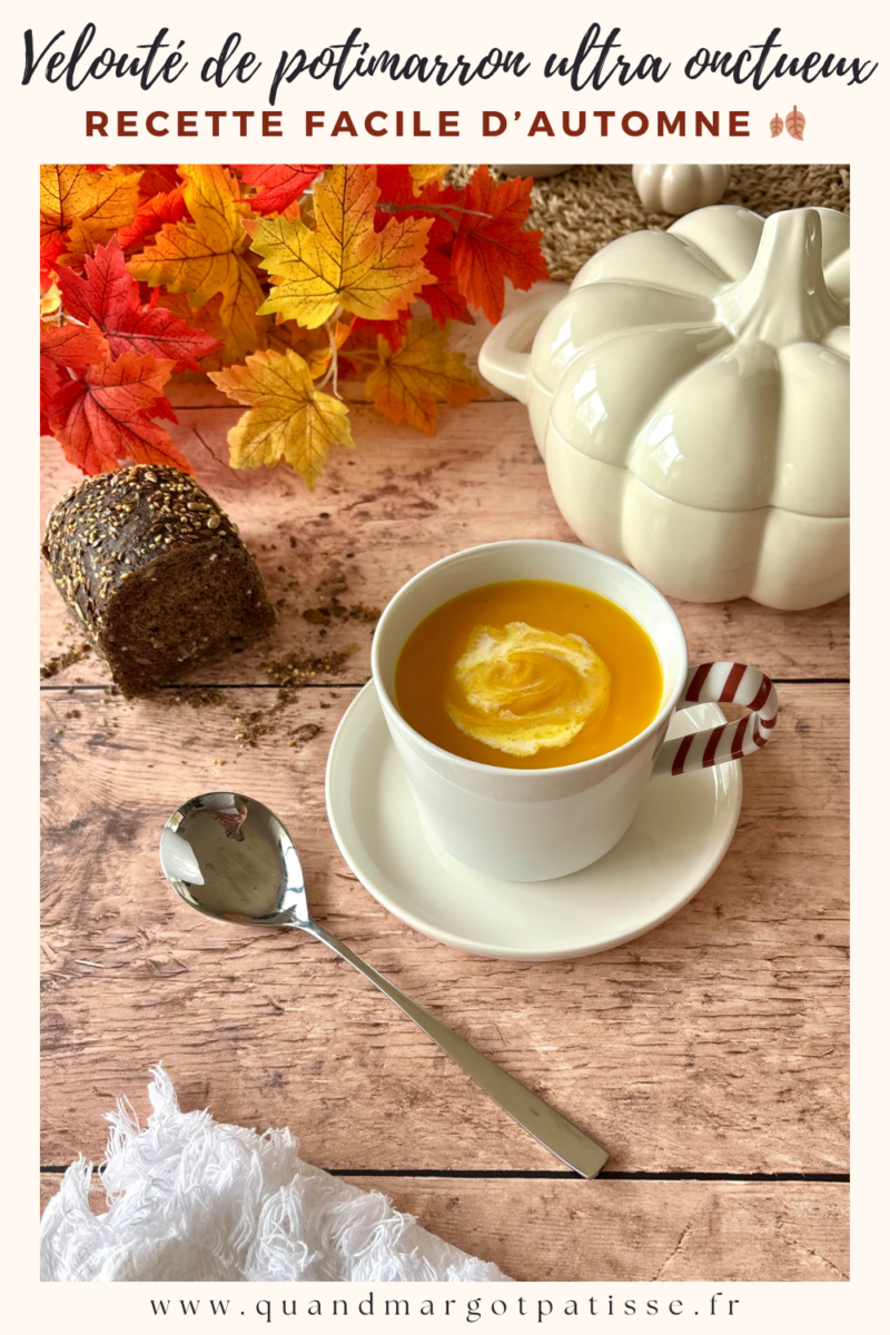 Velouté de potiron automne