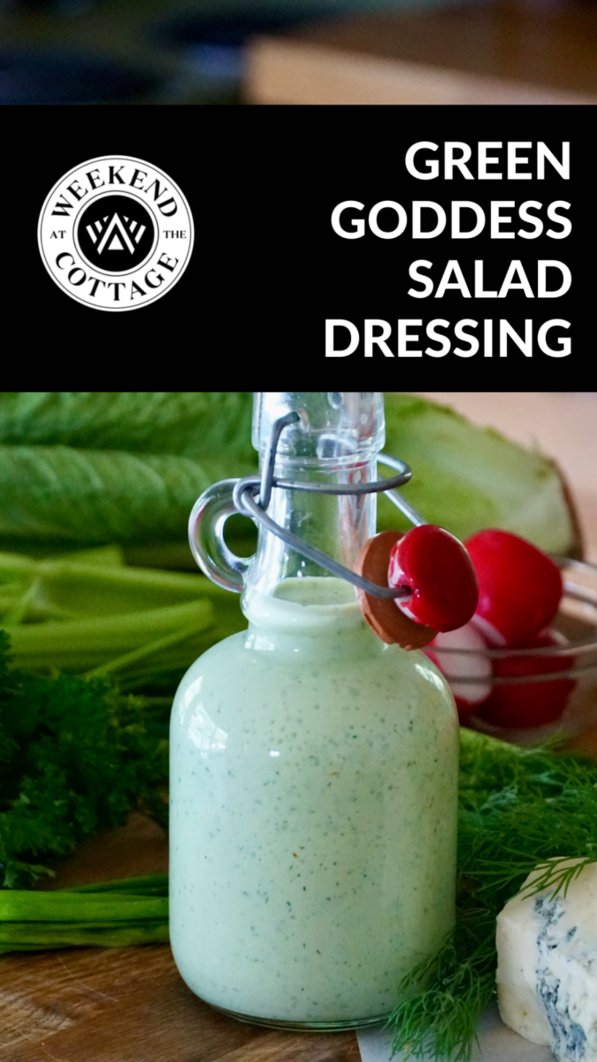 Salade sauce Green Goddess