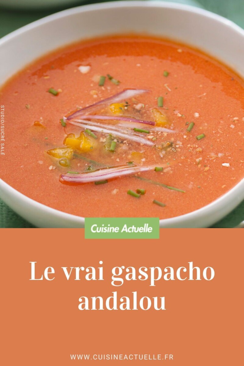 Gaspacho andalou frais