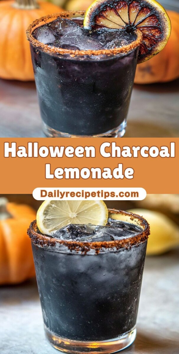 Limonade charbon actif noir