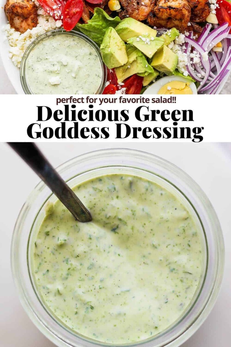 Salade sauce Green Goddess