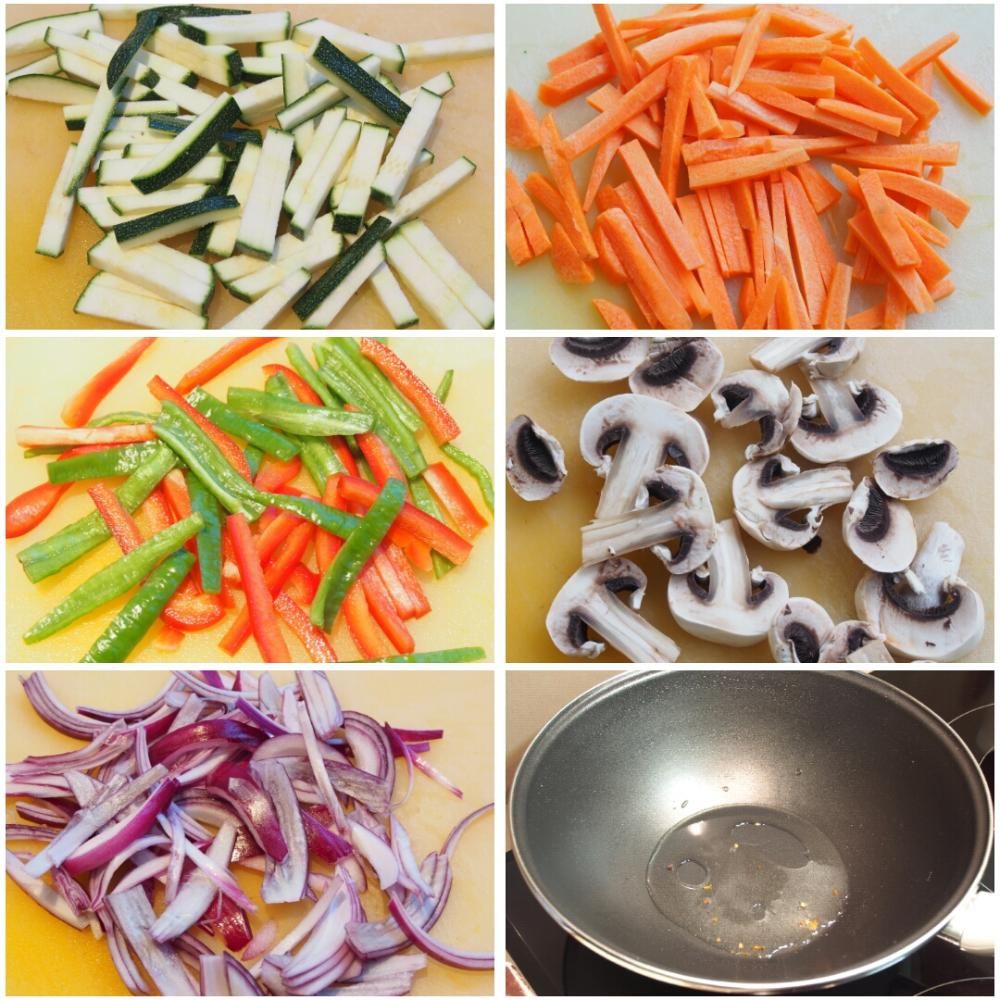 Sauter de légumes soja wok