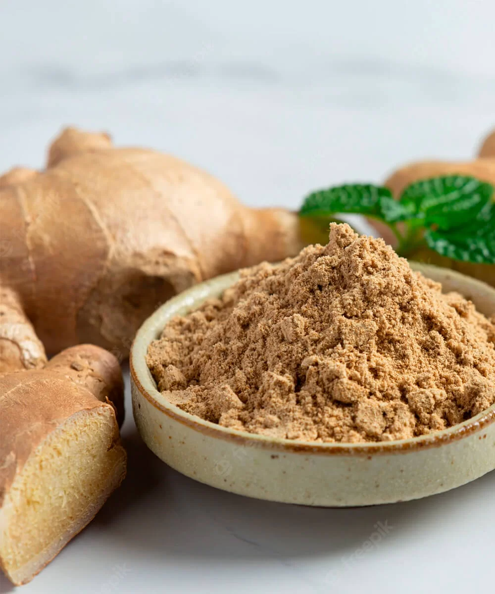 Racine de gingembre frais