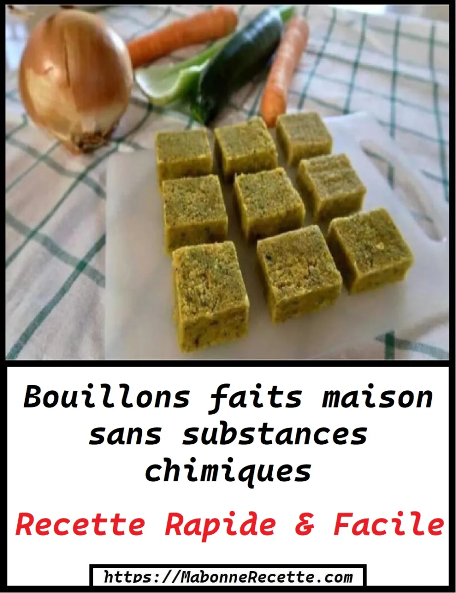 Bouillon de légumes maison