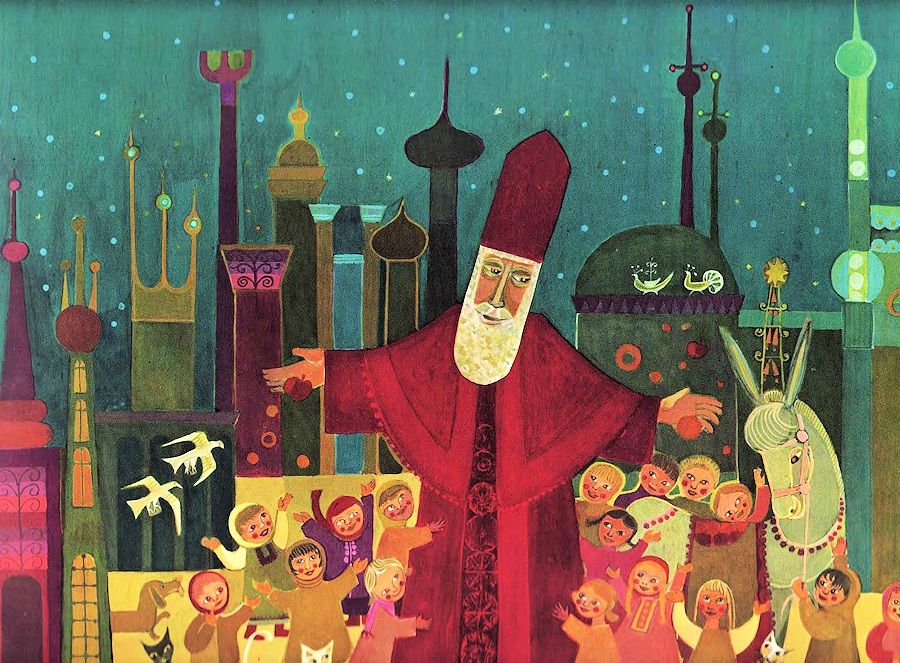 Illustration Saint Nicolas légende