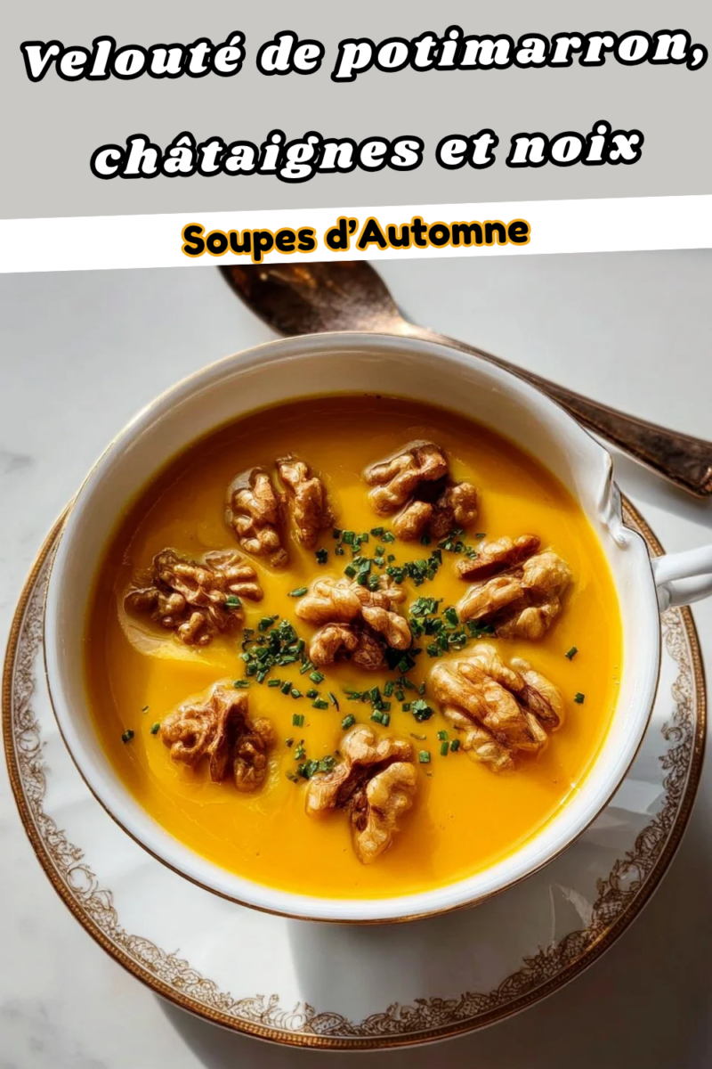 Velouté de potiron automne