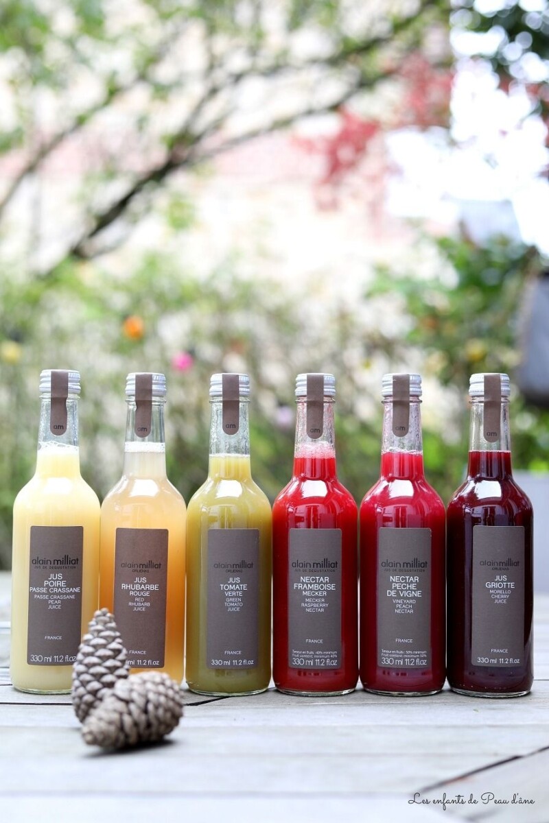 Jus de pomme pressé bouteille