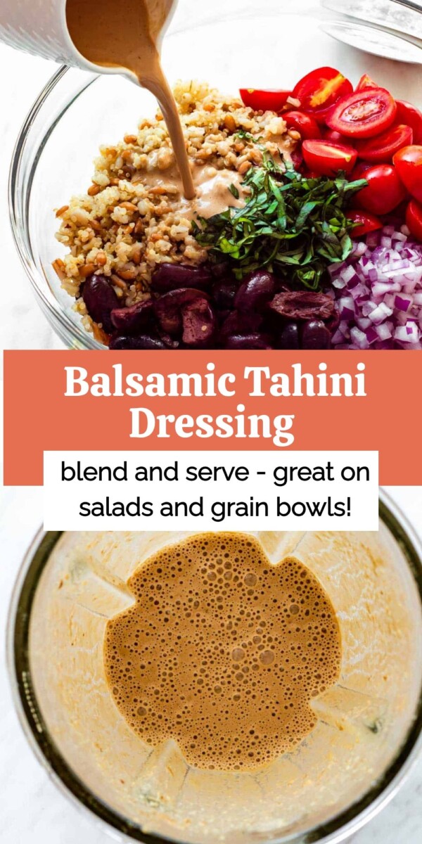 Vinaigrette tahini maison