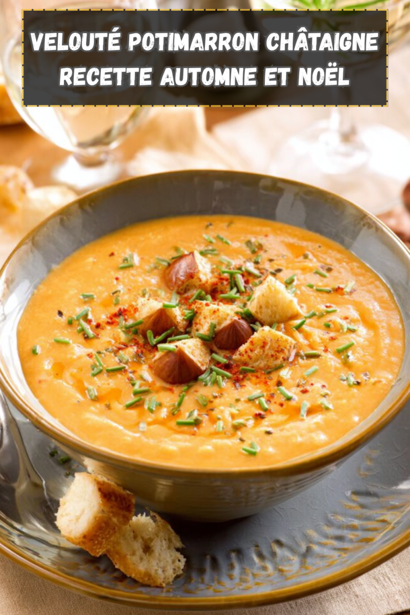 Velouté de potiron automne