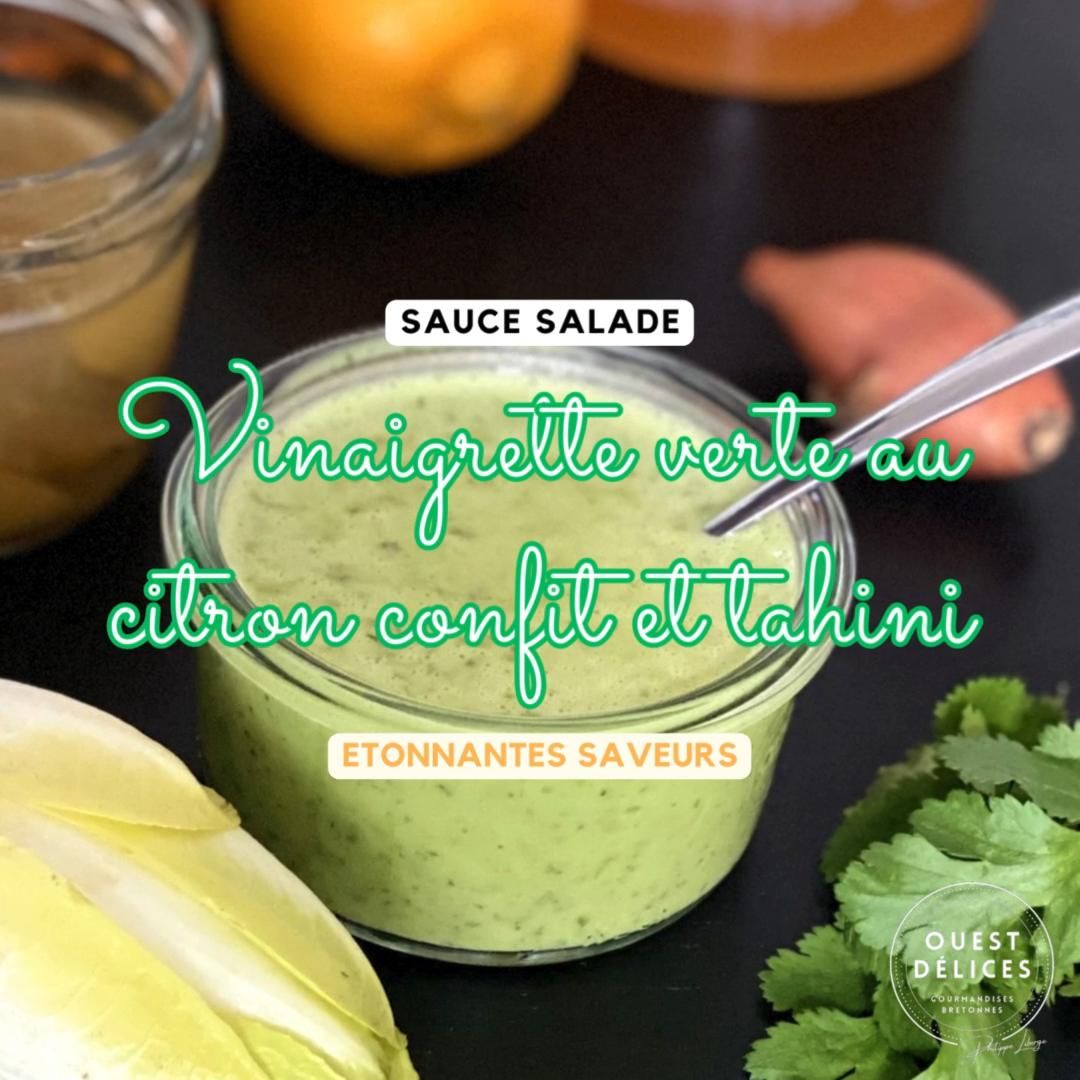 Vinaigrette tahini maison