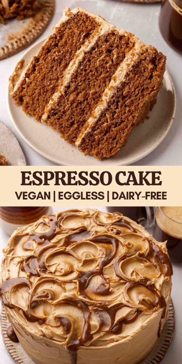 Gâteau vegan esthétique