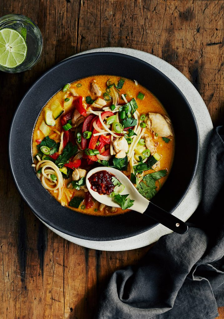 Bol de soupe repas complet