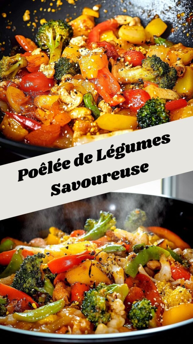 Sauter de légumes soja wok