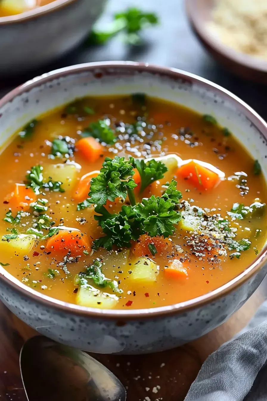 Bol de soupe repas complet