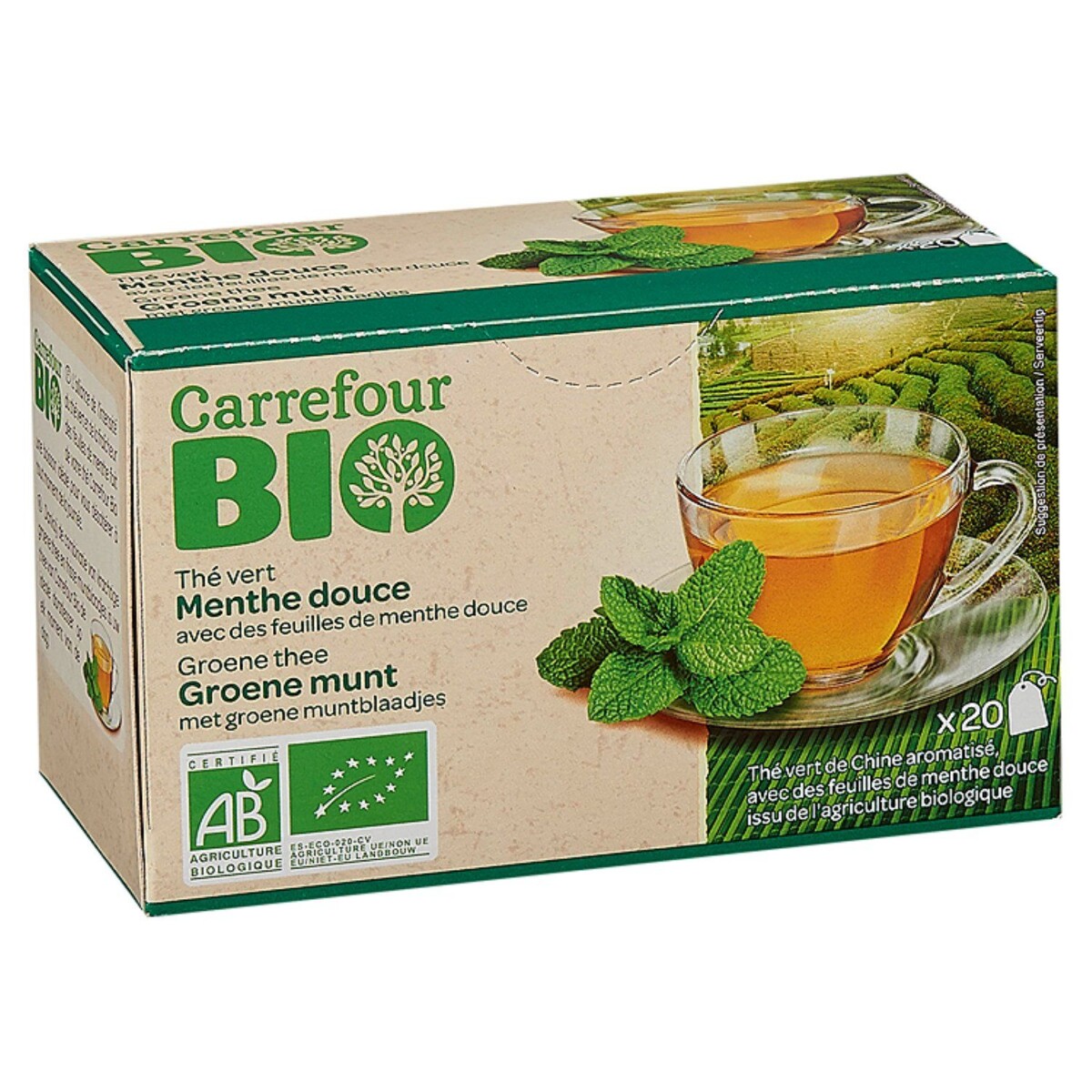 Infusion menthe fraîche bio