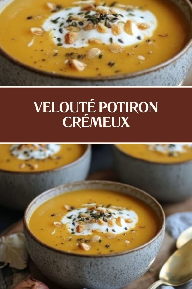 Velouté de potiron automne