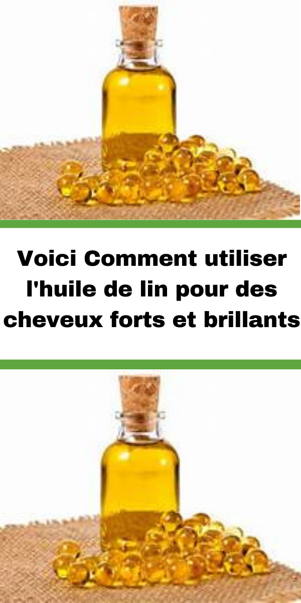 Huile de lin pression froid