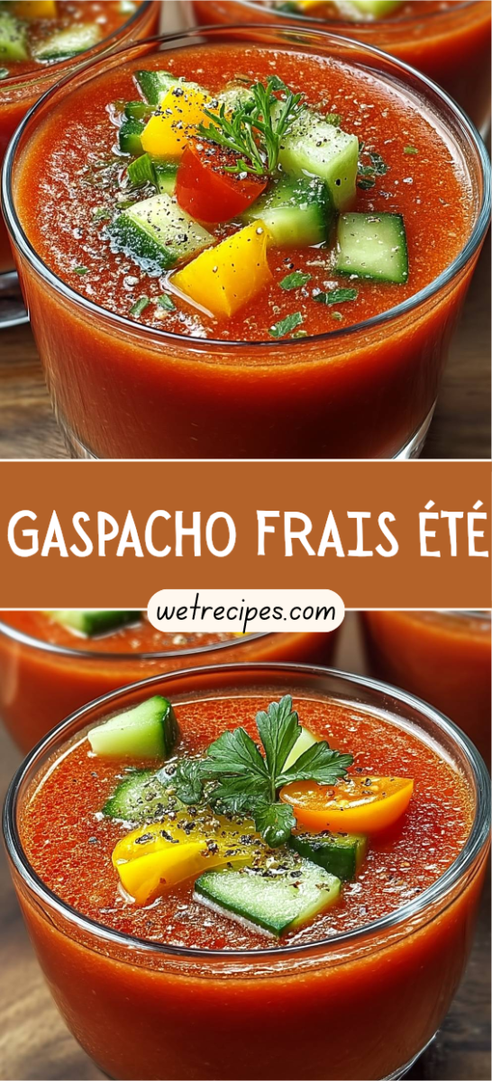 Gaspacho andalou frais