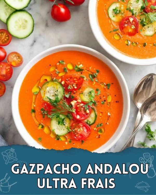 Gaspacho andalou frais
