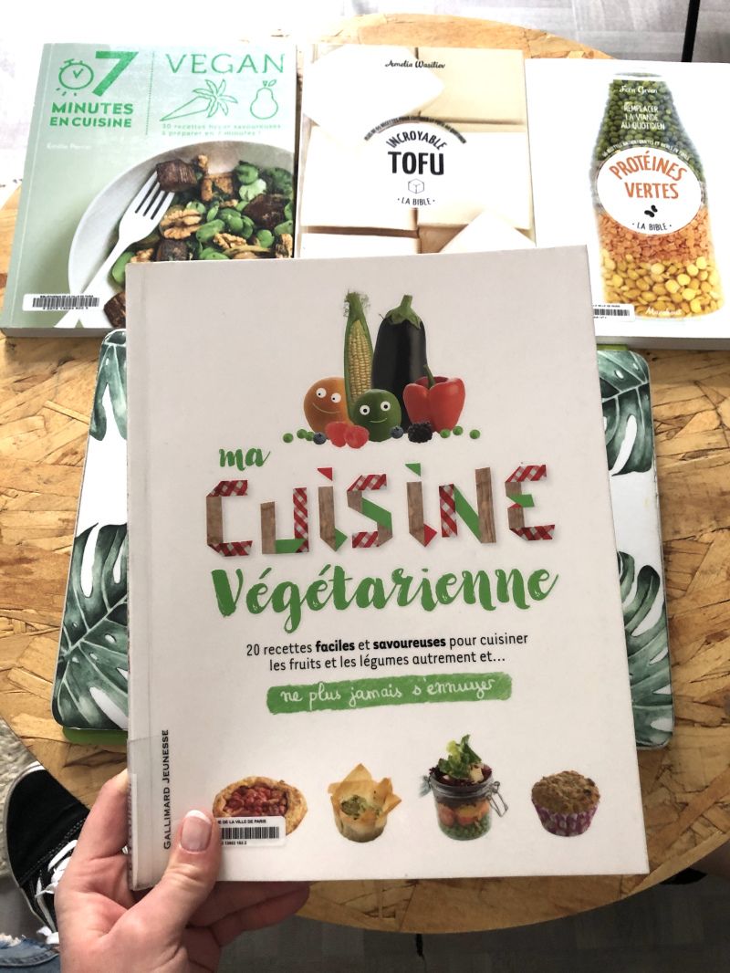 Livre cuisine vegan moderne